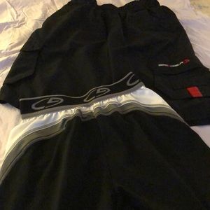 Two pairs of boys size 8 shorts